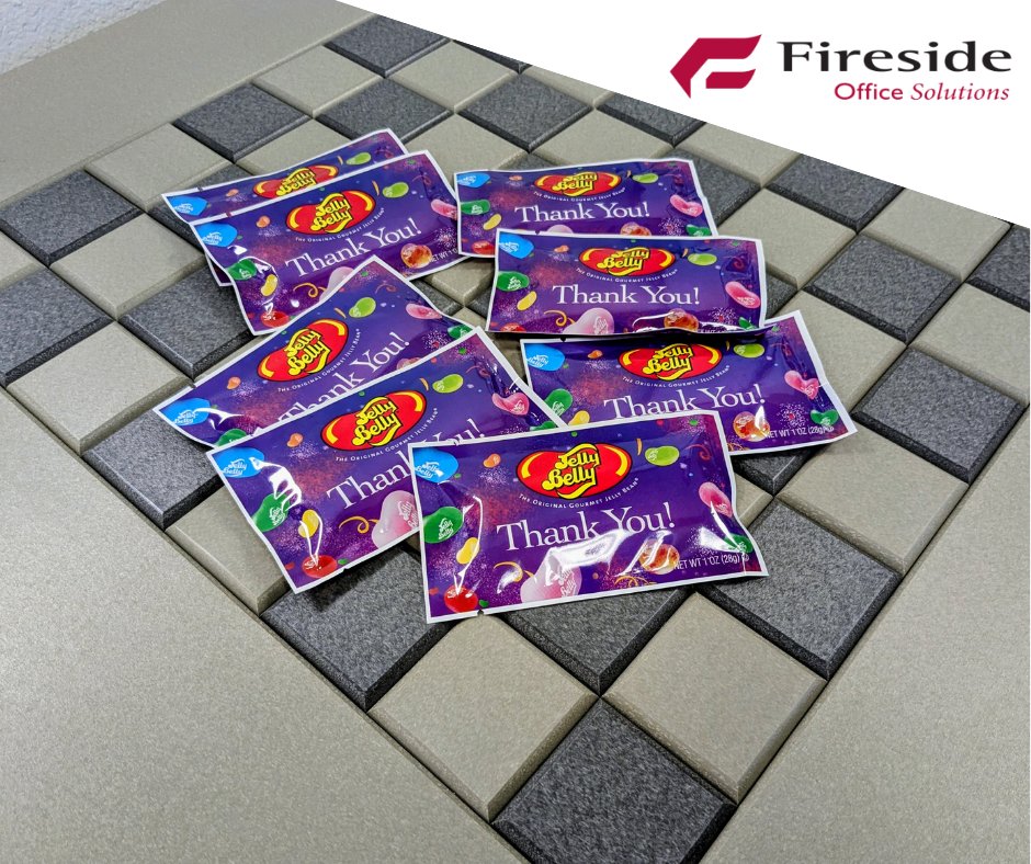 It’s National Candy Day! At Fireside, every day feels a little sweet — we love adding Jelly Belly Thank-You treats to our customer orders. Today’s just the perfect excuse to celebrate it! #NationalCandyDay