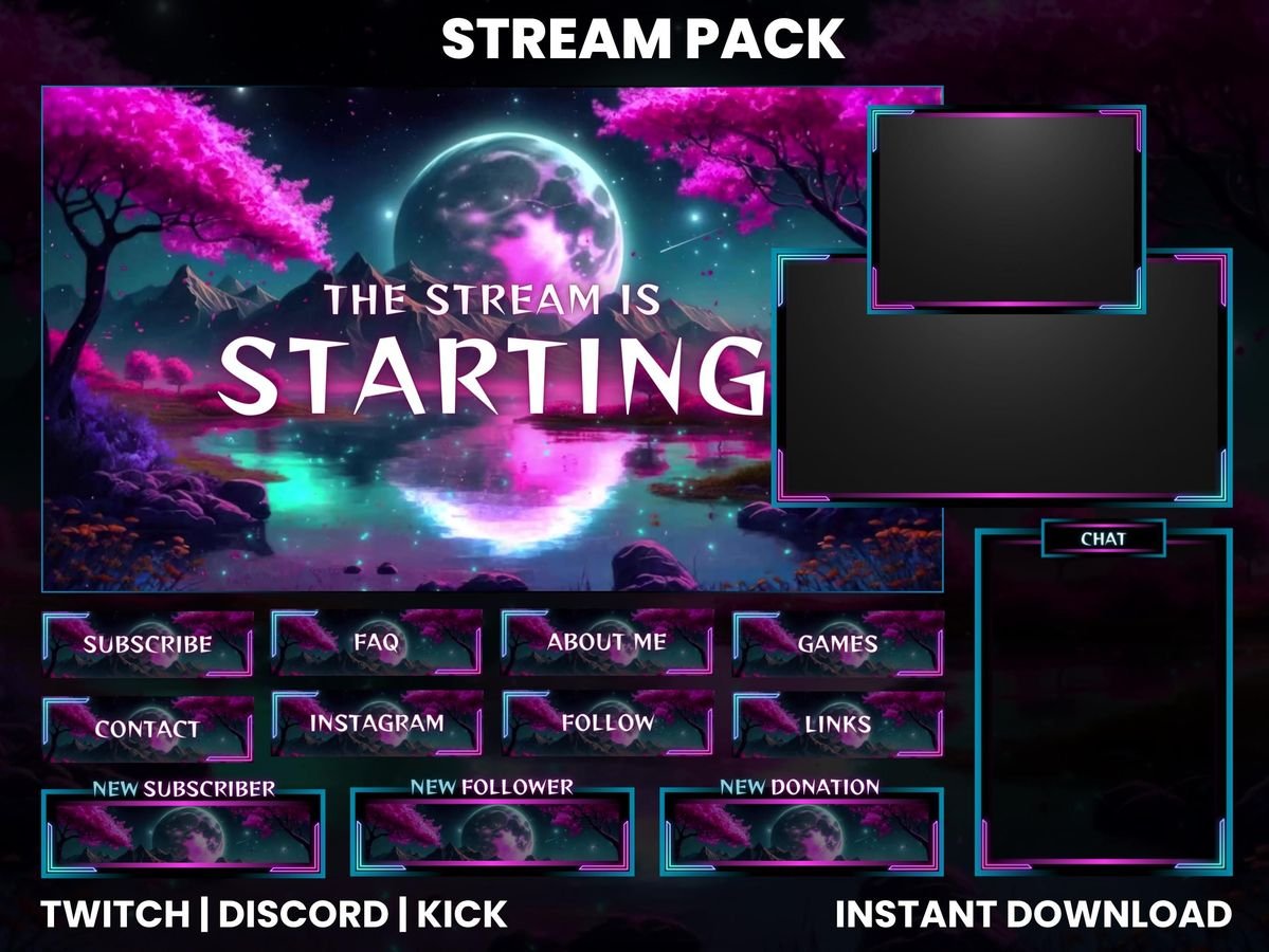 MariaV789's tweet image. Example of the kind of Twitch overlay I can create for your stream! (Not my design, just inspo 💡)
Want something custom and unique? Commissions are open! 💌
#TwitchOverlay #TwitchArt #StreamerDesign #CommissionOpen #DigitalArtist #TwitchCommunity #OverlayArt Ref from web