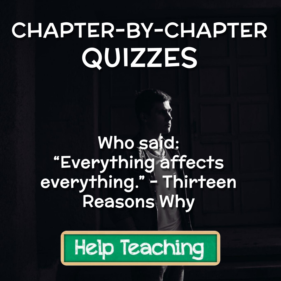 helpteaching's tweet image. ⚖️ Discussing Thirteen Reasons Why in your class? Save time with ready-to-use quizzes! No need to create questions from scratch. Plus with a subscription, quizzes are automatically graded!
🔗rpb.li/eUKQa

#TeacherLife #SaveTime #ELA #ThirteenReasonsWhy