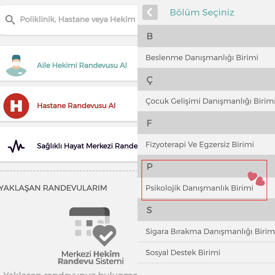 Haber's tweet photo. MHRS üzerinden psikiyatrist randevusu olmadan direkt olarak psikolog randevusu almak mümkün hale geldi. https://t.co/D2znqPMkYq