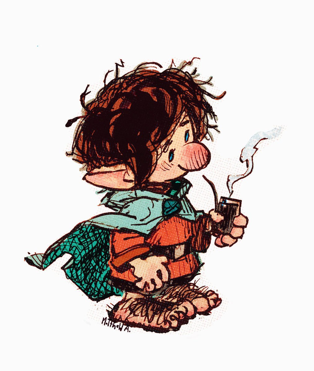 matthewart's tweet image. “I’m going on an adventure!!!”
#matthewart #thehobbit