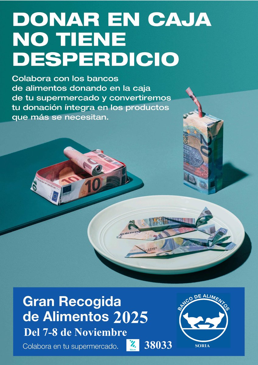Banco de Alimentos de Soria tweet media