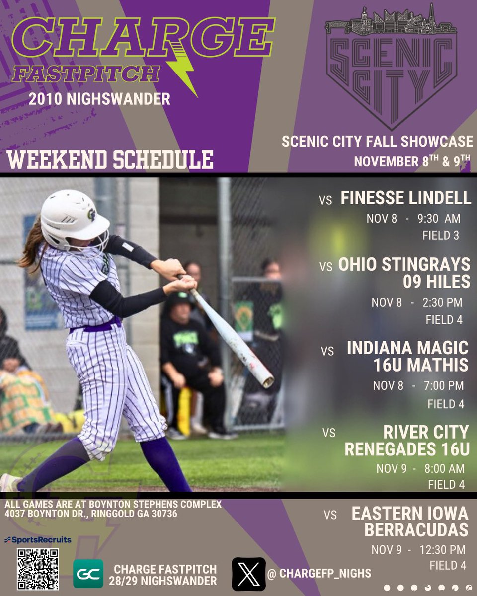 ChargeFP_Nighs's tweet photo. We’re heading down south this weekend for some ☀️and 🥎!! Last tournament of the fall. @ConnectSports_ https://t.co/zq4gTV1fb7