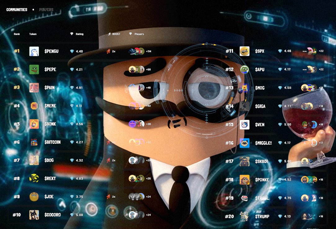 Which memecoin should we list next?  

Tell us 🍷