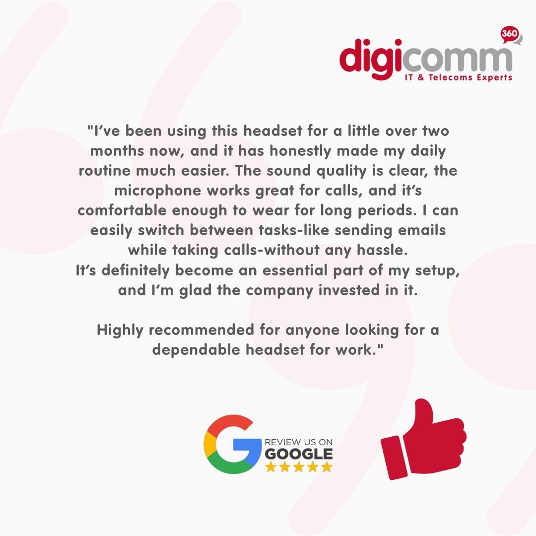 "Highly recommended for anyone looking for a dependable headset for work!"

We’re proud to support MBH Solicitors with tech that makes multitasking effortless.
From calls to emails, it’s now an essential part of their setup. <a href="/MBHSolicitors/">MBH Solicitors</a>

#ClientTestimonial #MBHSolicitors