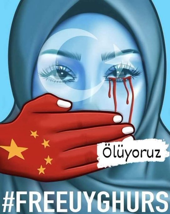 Doğu Türkistan tükeniyor. 
Doğu Türkistan'daki zulme sessiz kalma.