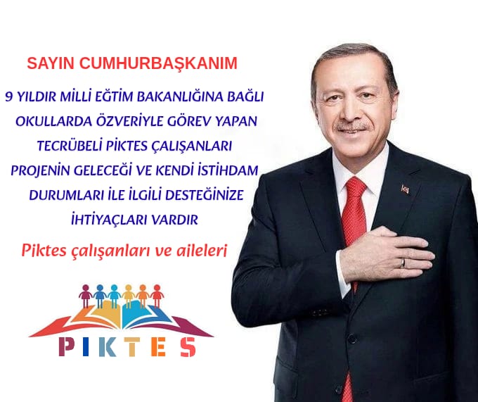 <a href="/RTErdogan/">Recep Tayyip Erdoğan</a>  <a href="/tcbestepe/">T.C. Cumhurbaşkanlığı</a> <a href="/Akparti/">AK Parti</a> <a href="/dbdevletbahceli/">Devlet Bahçeli</a>
<a href="/tcmeb/">Millî Eğitim Bakanlığı</a> <a href="/Yusuf__Tekin/">Yusuf Tekin</a>

#piktesçalışanları

#piktesçalışanları