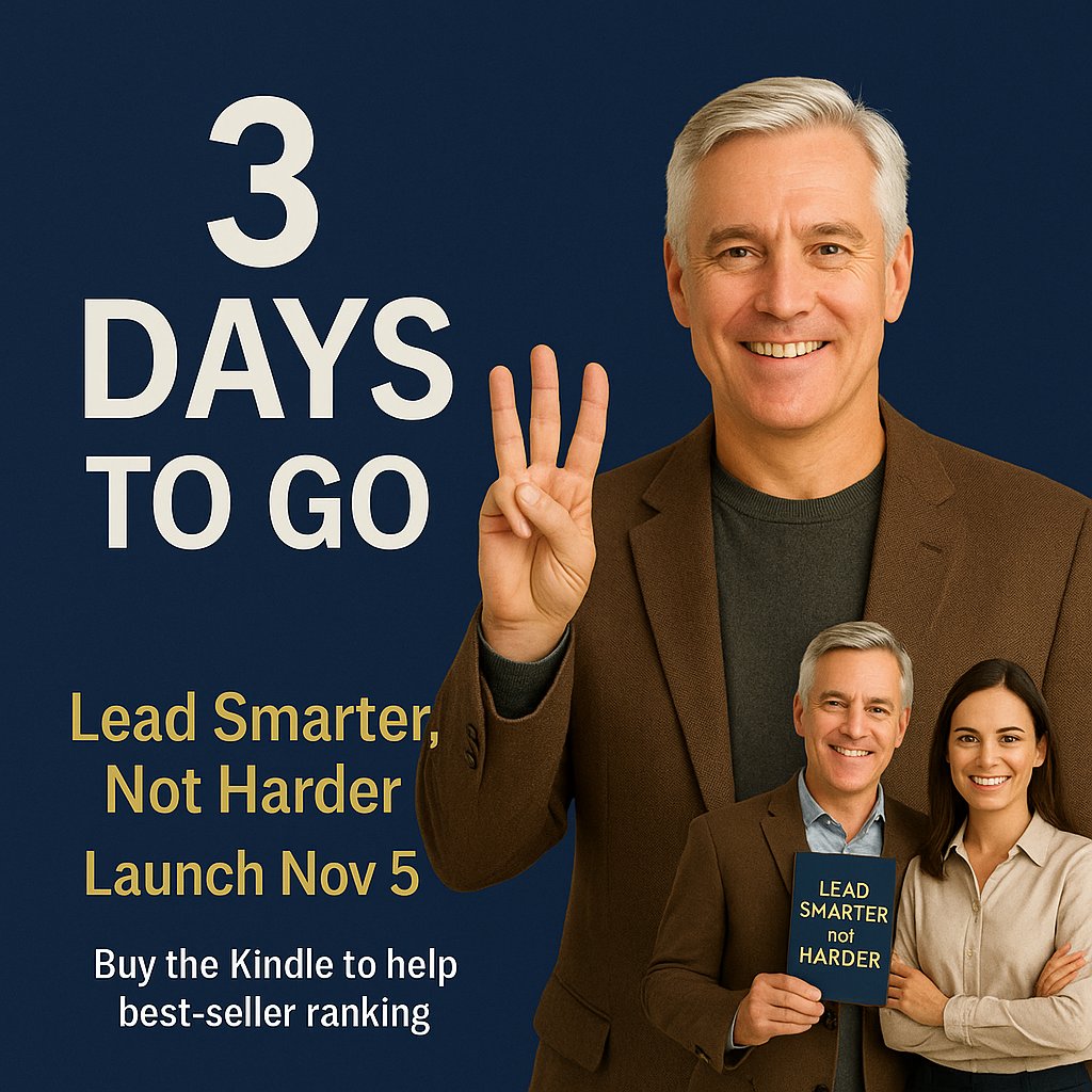 PeopleFirstPM's tweet photo. Leadership isn’t a theory — it’s a daily practice.
Too many books stay in the head and never reach the heart.
"Lead Smarter, Not Harder" bridges that gap with real-world lessons that work.

Available on Amazon Nov 5. https://t.co/79Tge2NdNl