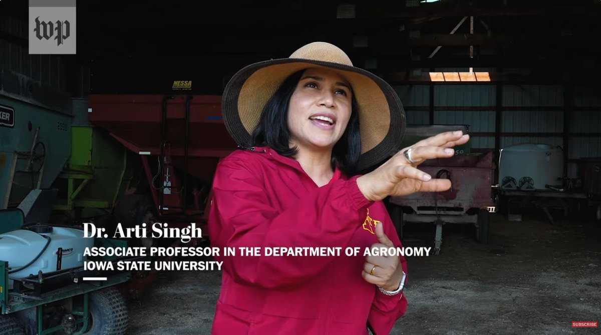 AI in farming? Some growers aren’t sure what to make of it — but Iowa State researchers are showing how it can make agriculture smarter and more sustainable. 

🎥 Watch the Washington Post feature: youtube.com/watch?v=eDP7nM…