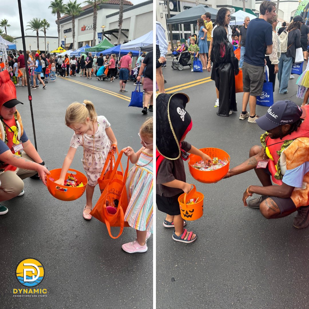 Dynamicconevent's tweet image. Check out more fun moments from the Candy Crawl at the Shops at Wiregrass!🎃We loved connecting with the community, seeing all the creative costumes, and spreading some Halloween cheer.
 #communityengagement #givingback #halloweenspirit #dynamicconnectionsandevents #candycrawl