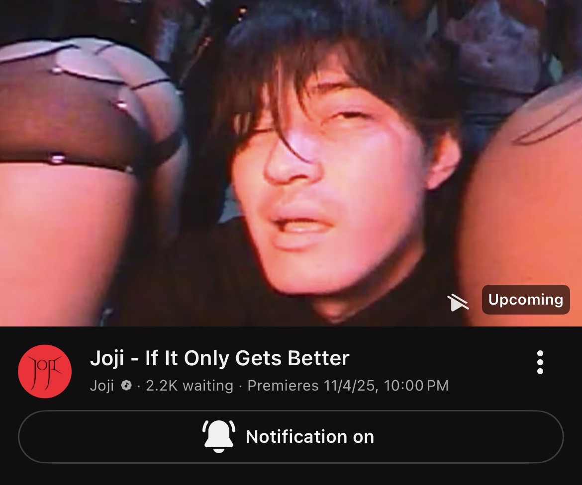 jojiskusunoki's tweet photo. i'm a very big fan of this new marketing rollout for joji. this is what he always deserved.

the billboards, the exclusive newsletters, and the whole mystery man conspiracy, I AM HERE FOR IT!!!!!! https://t.co/ASfRUH2XsY