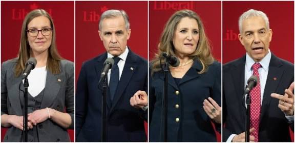 MBrant75's tweet image. This was the most fake &amp;amp; phony leadership “race” ever in Canadian history.

2 candidates disqualified with no reason provided.

Freeland moved on to negotiate for Brookfield in Ukraine.

Baylis, I don’t even know why he was there.

Gould got stripped of any responsibilities after…