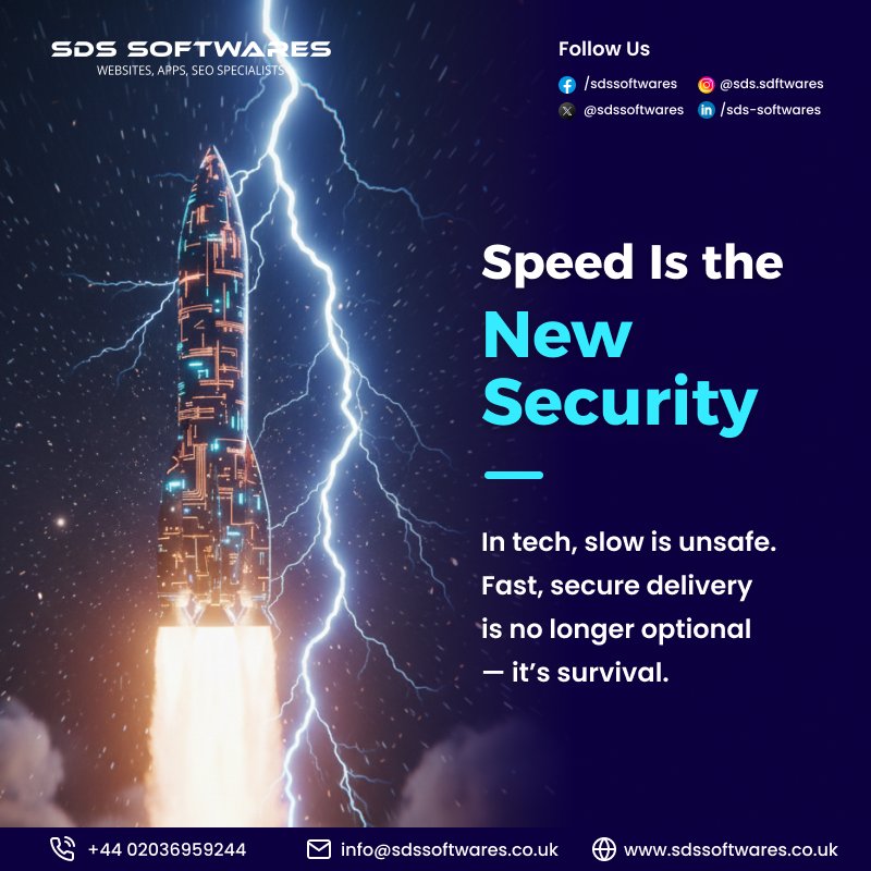 SDSSoftwares's tweet image. ⚡ speed is the new security.

slow systems break trust. fast ones build it. at sds softwares, we don’t just deploy faster — we deploy smarter and safer. 🚀

#sdssoftwares #cybersecurity #devops #softwaredevelopment #tech #Innovation