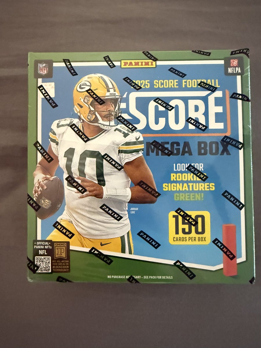 Monday Night Football MegaBox Giveaway

We will be shipping this MegaBox of 2025 #NFL Score for FREE to one lucky follower 🤝

To enter to win: follow <a href="/TheHobby247/">The Hobby 24/7</a> , predict who wins Cardinals/Cowboys, &amp; the final score (only 1 guess per page) #TheHobby
