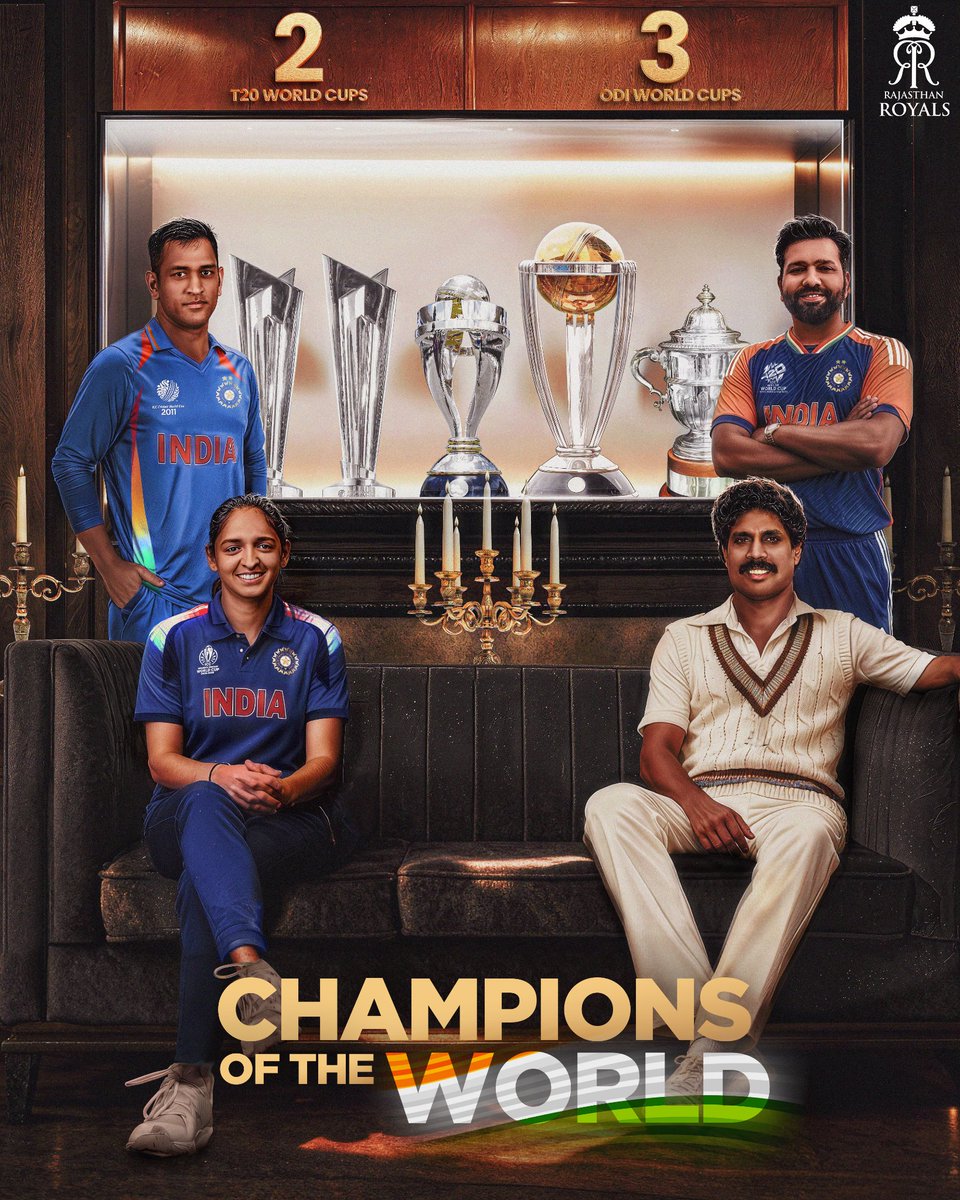 rajasthanroyals's tweet image. India’s most precious ✨
