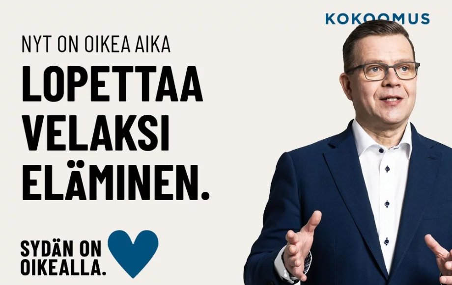 Norjalaisia ottaa päähän, kun öljyrahat sijoitetaan tuleville sukupolville. Enemmän olisin huolissani Suomen tilanteesta, jossa tulevien sukupolvien rahat käytetään jo tänään. Milloinhan Kokoomuksen "nyt" tulee?