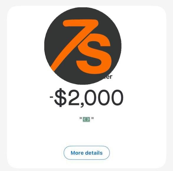 7stacksports's tweet photo. Payouts sent! Customers had another amazing week!! Shoot us a DM and get your account set up today for Monday Night Football and the start college Basketball!! Since February of 2018 we have been delivering!! https://t.co/NvFL9DFMAR