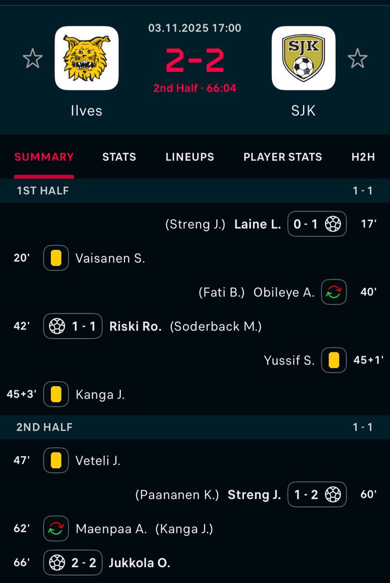 Yes we had a dreadful October and we sure lost a lot of followers but this has always been for the long run and not the short term success 

What a beauty we hit this early afternoon 

BTTS 1st/2nd Half 7.5 ✅
Over 3.5 Goals 1.8 ✅

🤝🏼 <a href="/OddsJock/">Olly | Odds Jock</a>