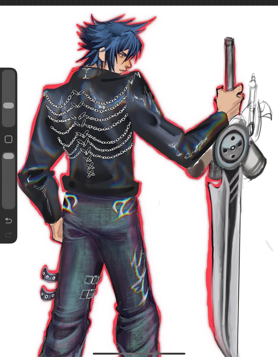 My pookie noct 🖤in the future i want to draw him with prompto

#noctis #FFXV  #Promptis