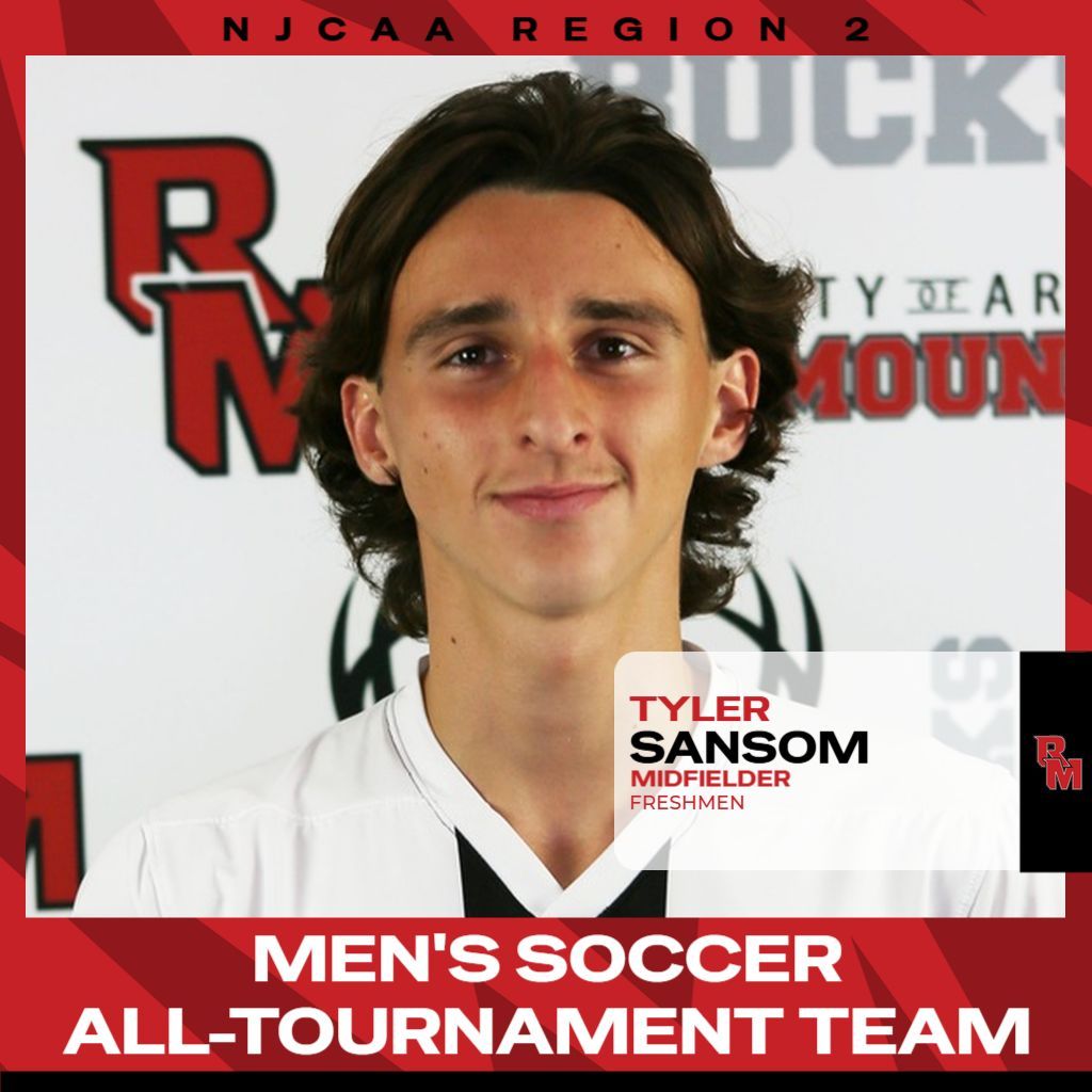 Congratulations to <a href="/UARMSoccer/">UARM Soccer</a>'s Tyler Sansom on being named to the 2025 Region 2 DI Men's Soccer All-Tournament Team!! #DefendTheMountain