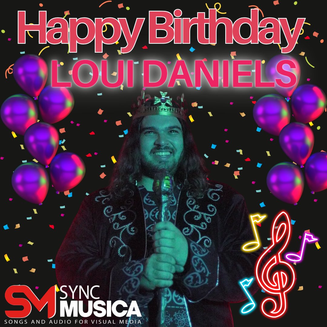 🎉✨ Happy Birthday to the incredible Loui Daniels! Your talent, passion, and creativity light up every stage you step on and every track you produce. 🌟 Here's to another year of breaking boundaries and making waves in the industry. Let's celebrate YOU today! 💥🎶