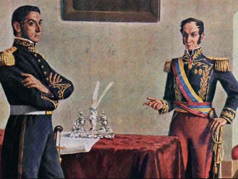One_Mastor's tweet image. San Martín y Simon Bolivar vs Genkis Kan

Escenario: San Martin y Simon Bolivar se unen para liderar la defensa de América Latina del tirano mongol