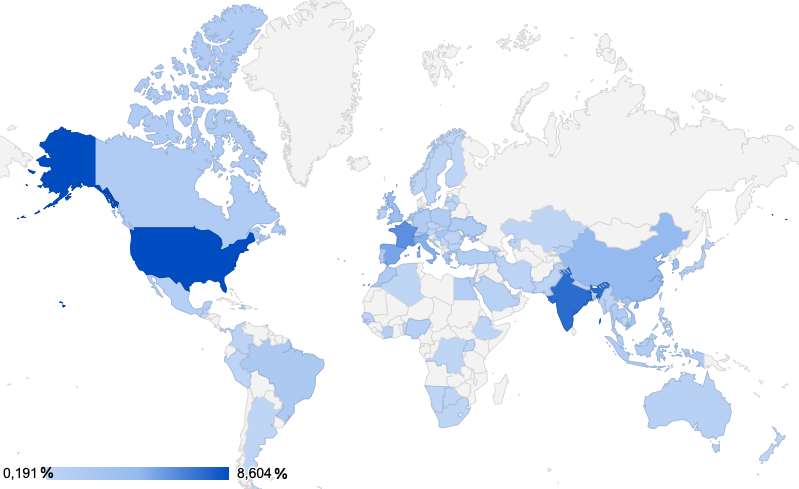 moonlock_lab's tweet image. 🔎 Seems like #Odyssey #macOS stealer crossed our upper tolerance band for the average detection rate on Nov 1st, indicating an active campaign. 
Geography suggests the spread is global, with visible clusters in India, the US, APAC, and parts of Europe.  

Missed our latest…