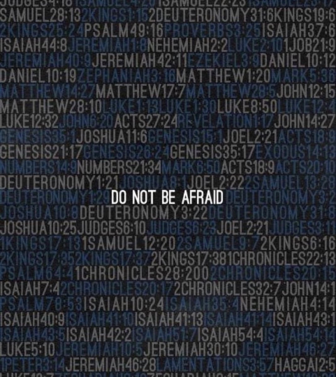 TheRich_Gospel's tweet photo. Do not be afraid. https://t.co/3JDXo129Ww