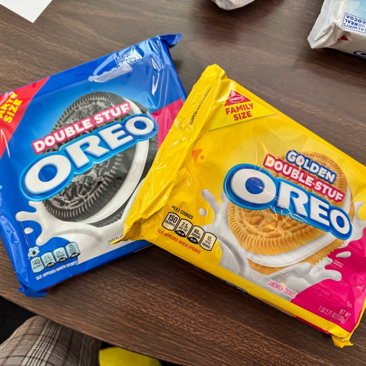 With Election Day tomorrow, Mrs. Childress’s 1st grade class practiced their voting rights today. 

They cast their votes on whether Golden Oreos or Original Oreos were the best. The ballots are in, and the winner is… Golden Oreos! 🍪✨