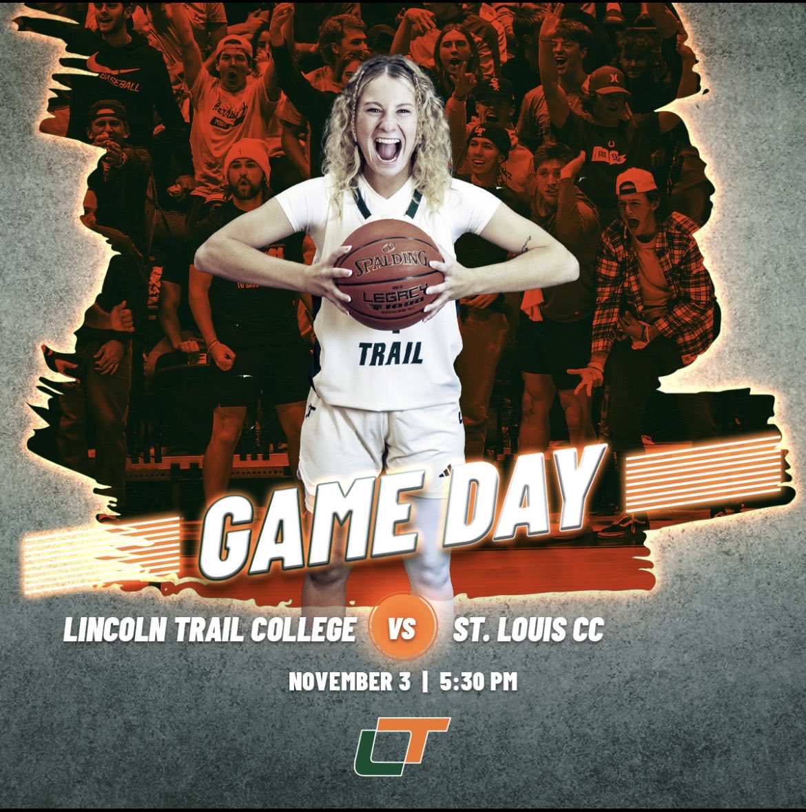 The Lady Statesmen are back in action this evening home opener as Lincoln Trail takes on St.Louis Community College!
📍 Robinson, IL
🕑 Tip-off at 5:00PM CST