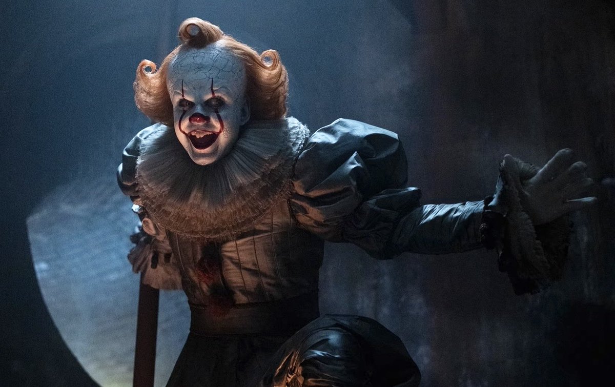 BasedGodOfHope's tweet image. He’s so performative and we love him for that. #Pennywise #ITWelcomeToDerry