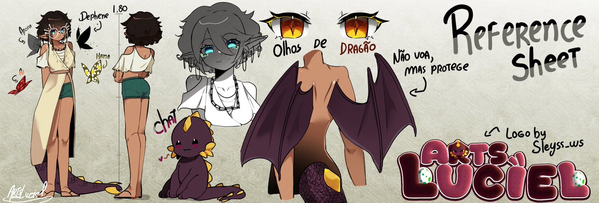 『••✎••』
"Uma pequena elfa-dragão acabou de adentrar em seus sonhos, aceita um chá?"  

ꕥ Canais ꕥ  
✎ youtube.com/@ArtsLuciel
✎ twitch.tv/artsluciel

ꕥ Links ꕥ  
✎ linktr.ee/ArtsLuciel   
✎ artslucielcommissionpanel.carrd.co
✎ vtubermodelspngtuber.carrd.co

『••✎••』