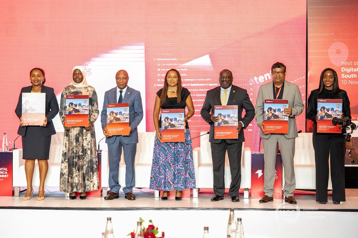 Today at the Digital Africa Summit, I had the privilege of participating alongside visionary leaders, innovators, and policymakers during the launch of the GSMA Research Study.

Uganda’s communications journey has evolved significantly, from waiting in line at post offices for