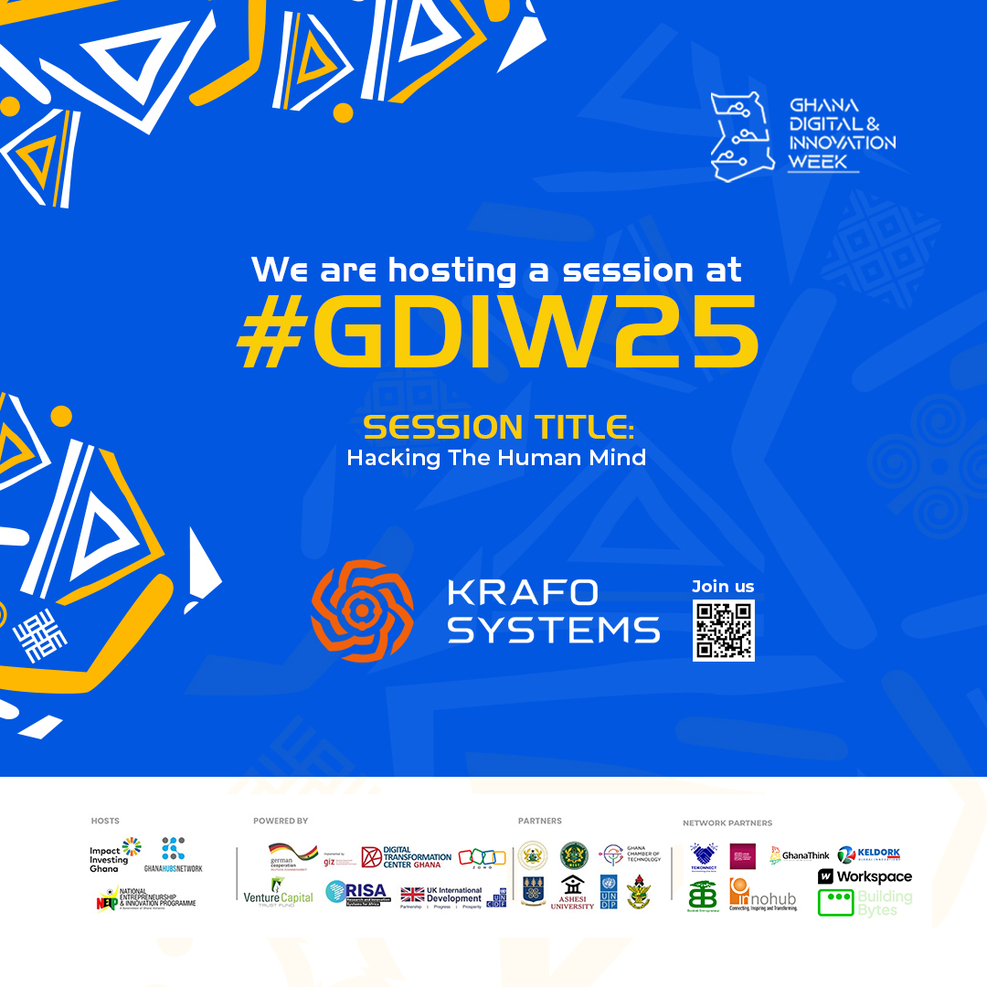 thegdiw's tweet image. 4 HUGE voices at #GDIW25 (Nov 12-14): Northern AI Lab, Ghana Health Service, Asiedu &amp;amp; Yorke, KRAFO SYSTEMS. Policy meets tech! 
Register now! 🔗
goivents.com/marketing/even…

#AccraTech #DigitalPolicy #AIGhana #Fintech #PublicSector