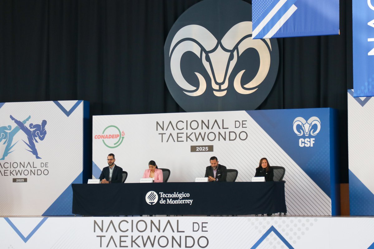 Tec_CSF's tweet image. 💙🐏 Pasión, disciplina y espíritu Borrego en cada movimiento
Vivimos la intensidad del Nacional de Taekwondo CONADEIP, donde nuestros atletas demostraron su fuerza, precisión y entrega en cada combate. 🥋🔥

#tdkCONADEIP #borregostec🐏⏺️ #CONADEIP