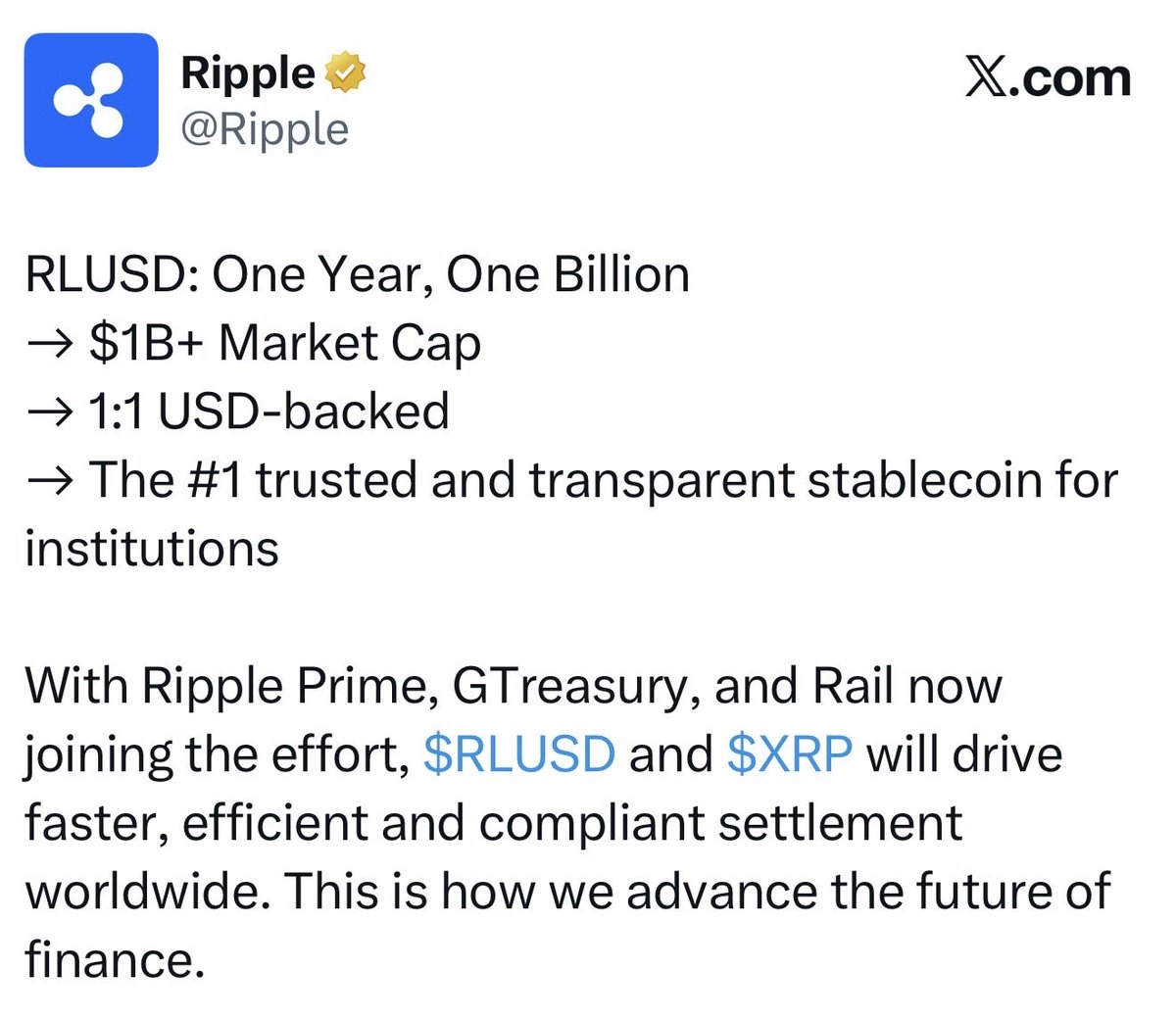 RippleXrpie's tweet image. 🚨BREAKING: @Ripple has just confirmed the use of #XRP for cross-border settlements! 

💥PREPARE FOR THE NEXT BIG THING💥