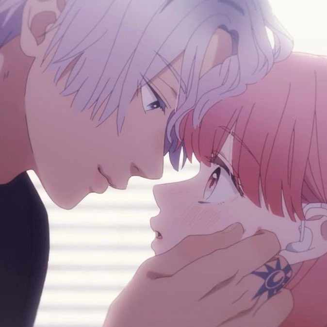 thinking              →            thinking
about them                       about them                               
        
      ↑                                           ↓
 
thinking              ←            thinking  
about them                          about them