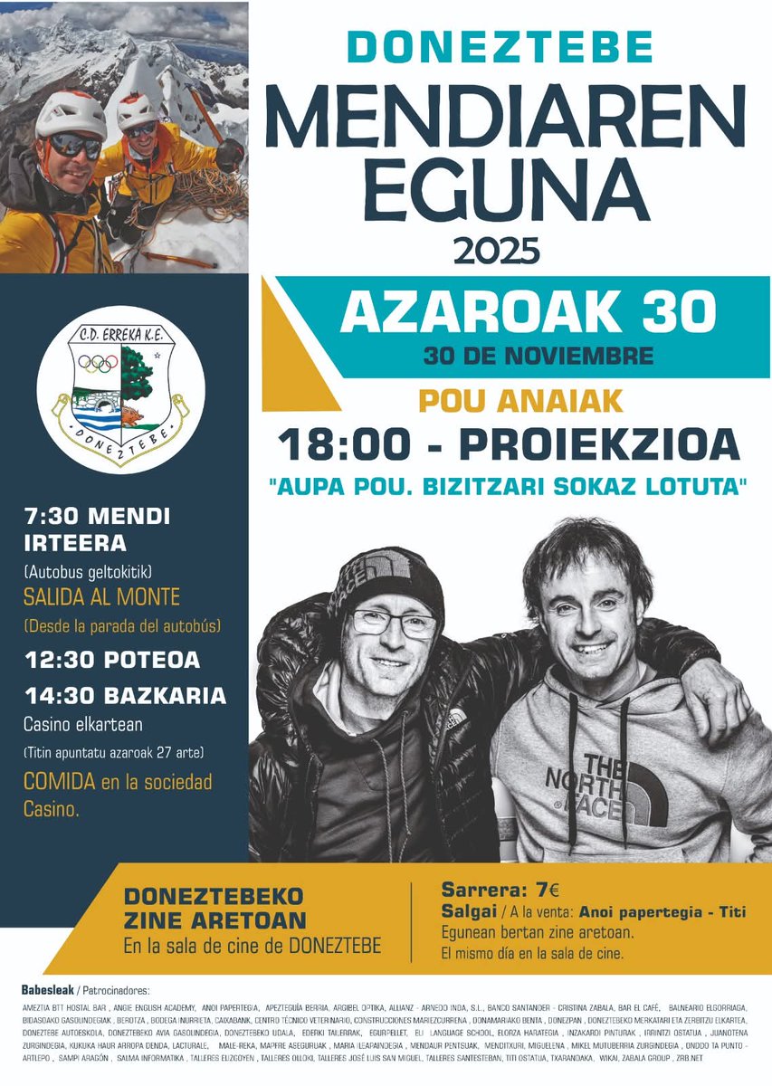 MENDIAREN EGUNA 2️⃣0️⃣2️⃣5️⃣

+ info: erreka.org