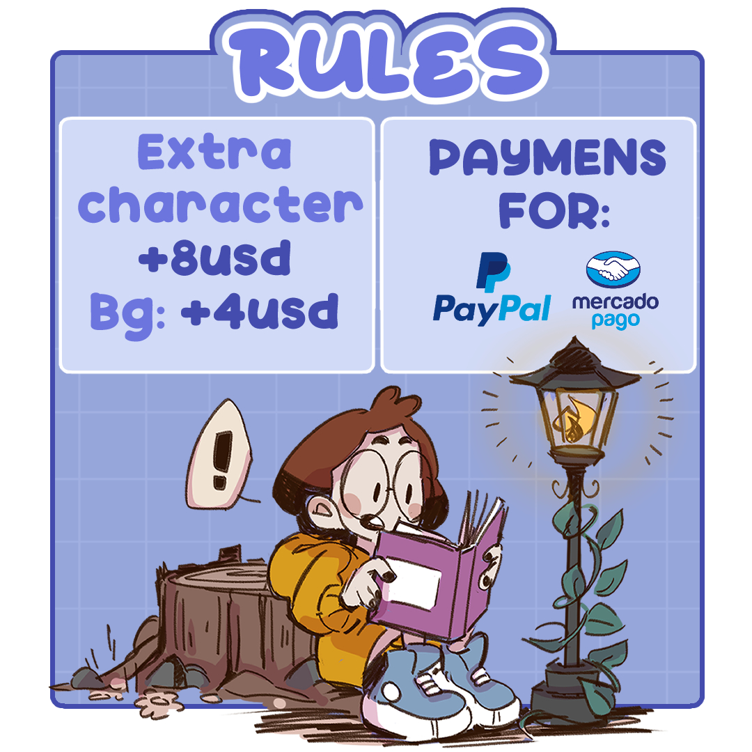 Hi hi✨Open Commissions! Slots available! 
Tambien comisiones para Argentina, consulta los precios! #opencommission  #ComisionesAbiertas  #commissionsopen