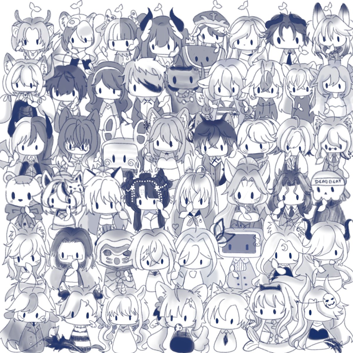 Vous avez trouvé E_Gloo ?
Est-ce que vous trouverez Shiho ?! 

Merci beaucoup <a href="/Lady_LD__/">ʚ💎ɞ LD - Vtuber Fr</a> pour ce "petit" projet incroyable, c'est adorable ♫