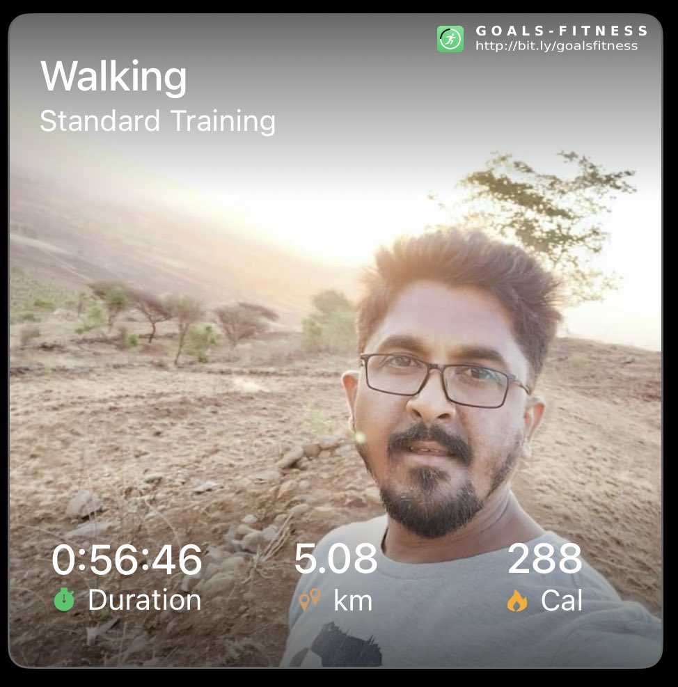 Srjproo7's tweet image. Walked 5 km today. #Walking 
Just 45 minutes a day boosts heart health ❤️, improves mood 😊, strengthens muscles 💪, and clears the mind 🧠. 
      #Breath        #Nature          #Health