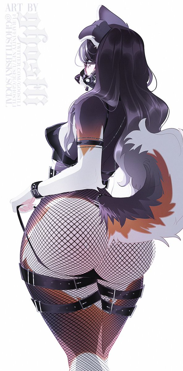 Caked up... <a href="/KiskaDoggo/">Kiska (clicker trained)</a>