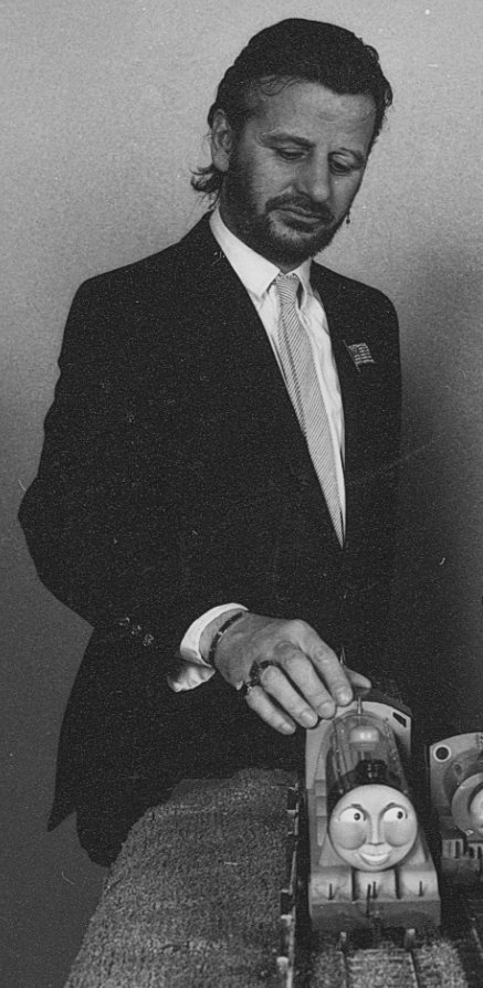 The concept of Ringo Starr touching Gordon's cab....