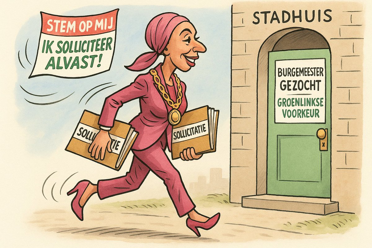 Eigenlijk is het best knap dat <a href="/a_lahlah/">Esmah Lahlah 🕊️</a> nu 2 x solliciteert op haar' droombaan' als burgemeester van Tilburg , Delft of waar dan ook en uiteindelijk op haar 11K per maand zetel blijft zitten omdat niemand haar als burgemeester wil hebben.

En dan nog klagen er linkse gekkies dat