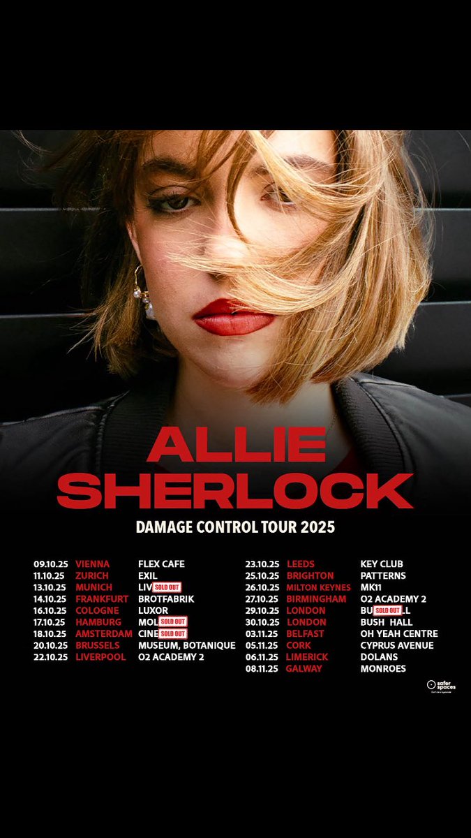 billy180brooks's tweet photo. Heading to see the brilliant @alliesherlock at  @OhYeahCentre Belfast tonight https://t.co/rBtPvDUGIu