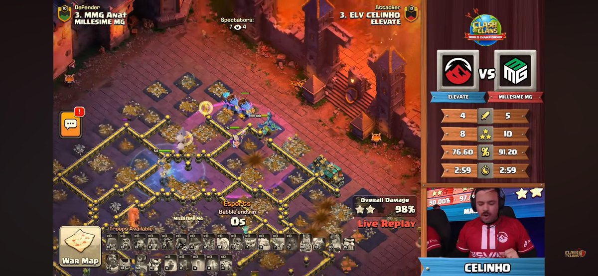 neffe217's tweet image. What a Worlds run this year, absolutely insane battles!👀

GGs to all the teams! 🙌🏼

Here one of the bases I built for MMG.💚

link.clashofclans.com/en?action=Open…

Can’t wait for next year! 🚀🔥