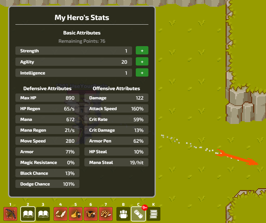 Patch

Fixed issue that abilities cannot be fired when the character has exact the same amount of trait stated in the description but need n + 1