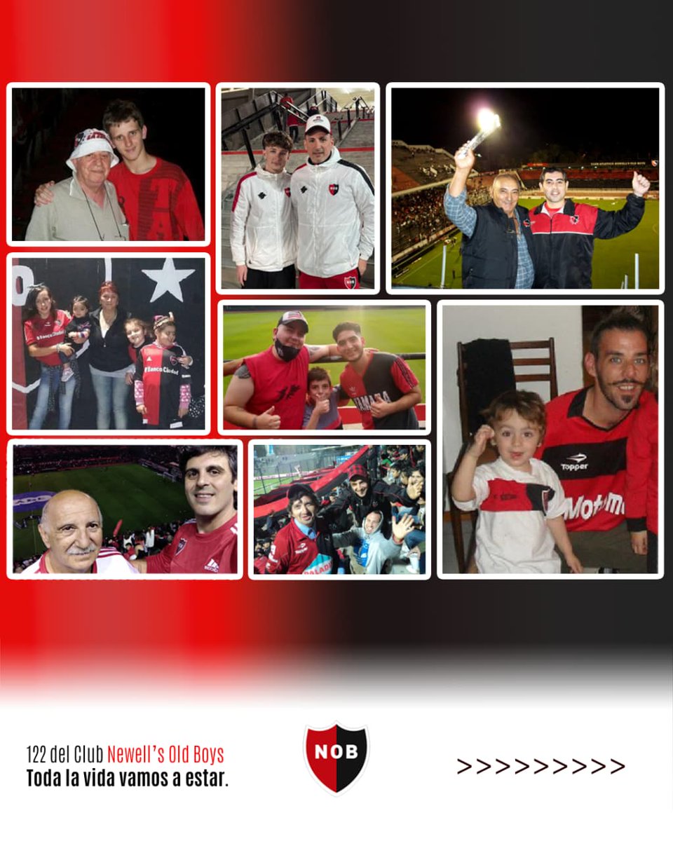 Autoconvoca2NOB's tweet photo. 122 años del Club Atlético Newell's Old Boys.
Para toda la vida ❤🖤

💪 A nuestro club lo hace grande su gente, la que siempre alienta, la que pone todo siempre y más aún en los momentos más difíciles. La fuerza de la gente para revertir los momentos malos y para hacer todos los días un club lleno de gloria.

⚽ 122 años haciendo escuela en donde nuestro club es Hogar de los más grandes de la historia y de miles de sueños que todos los días caminan por la sede del parque, por Malvinas y por Bella Vista.

❤ La Fuerza Leprosa es la que sumó a Griffa, a Bielsa, la que inspiró a Celli y la que fundó Isaac, Anna y Claudio.

Sumate. El momento es ahora para tener el Newell's que nos merecemos.
Autoconvocados.