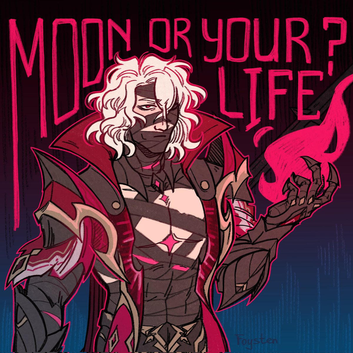 foysten's tweet image. I&apos;m a little late for Halloween 👉👈

#GenshinImpact #Rerir #Aether