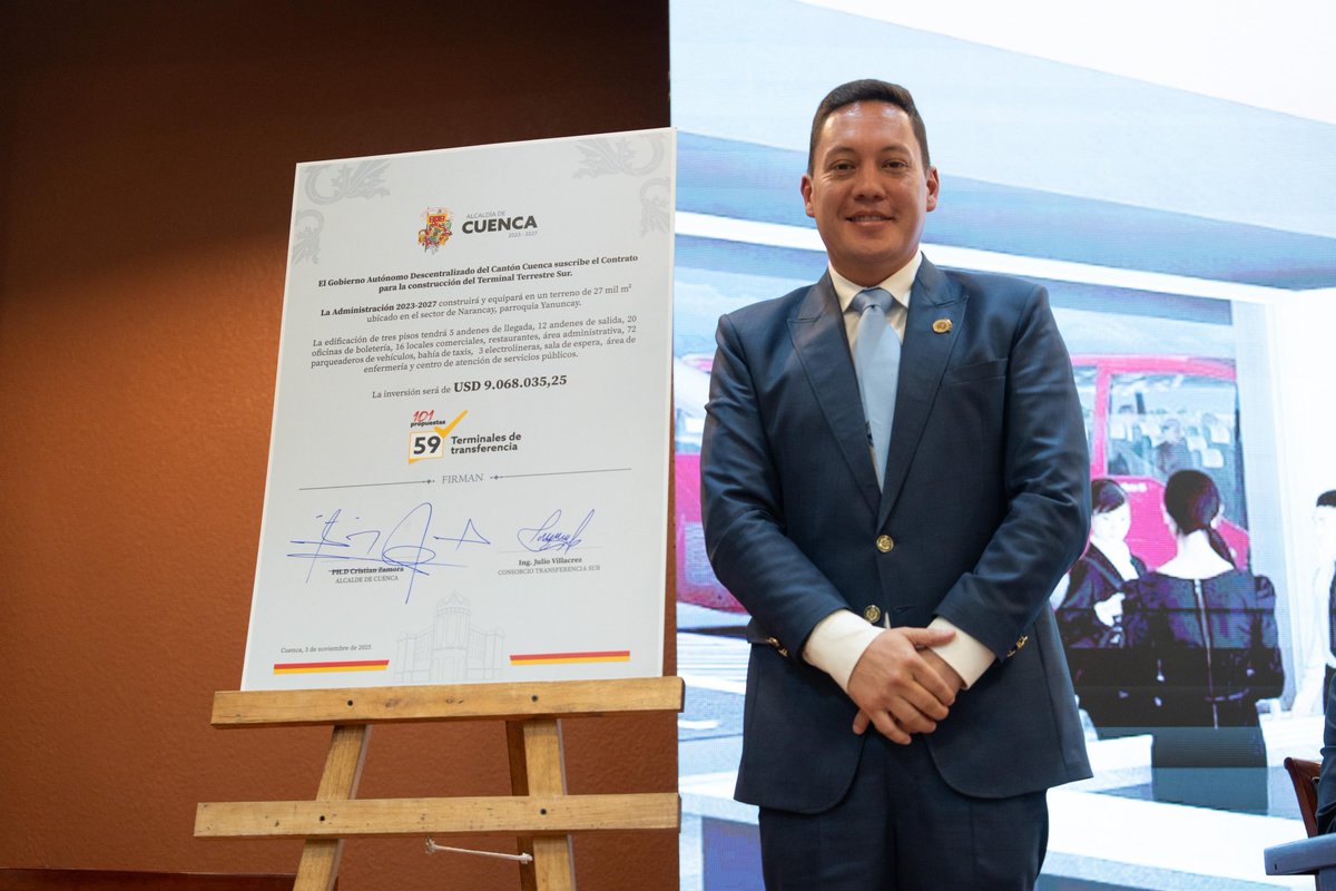 ¡#Cuenca es como una gota de agua… o quizás como muchas de ellas: nadie la detiene! 💧

La fuerza del agua es inmensa, y así es Cuenca: una ciudad de paz y empuje. En la Sesión Solemne celebramos sus 205 años de Independencia, recibiendo los #PlanosDeLaCiudad, firmando el